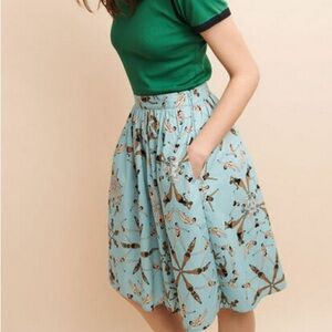ModCloth x Dupenny Skirt w/pockets! Bathing Beauties Synchronized Swimmers XL